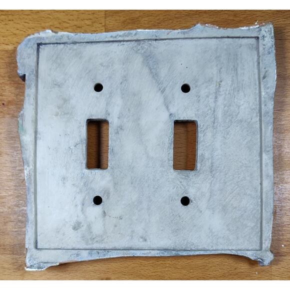 Novelty Gone Fishing Double Light Switch Cover Plate By Spoontiques - Picture 2 of 5